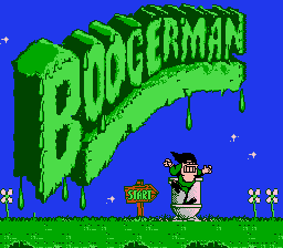 Super Boogerman 1997 Title Screen